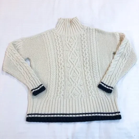 Vineyard Vines Tipped Island Fisherman Mock Sweater - Picture 2 of 8